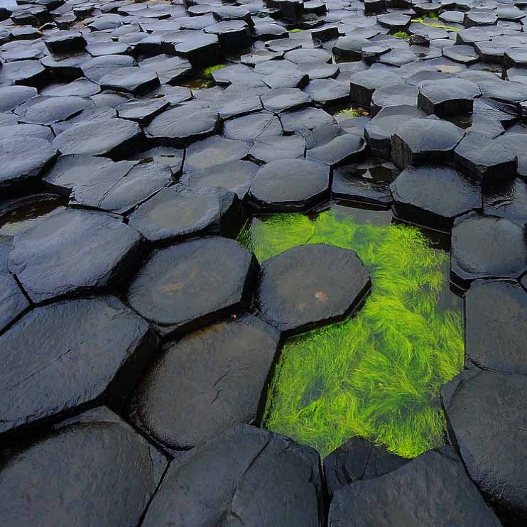 Basalt columns